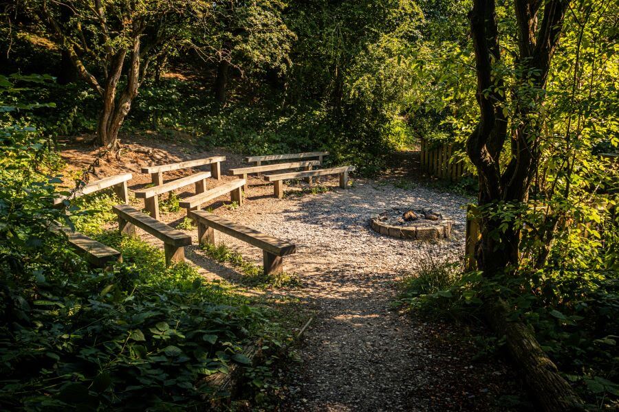 Campfire and Worship Area 1